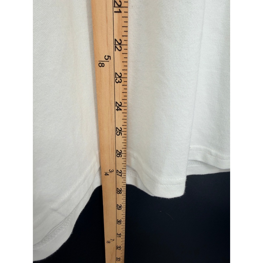 Tommy Hilfiger Heritage Polo Mens 3X White NWT Striped Collar W9RH6257 - Picture 10 of 10